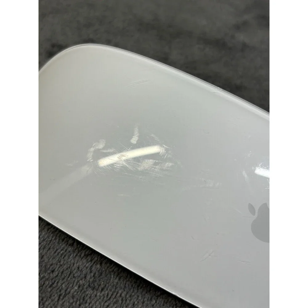 Genuine Apple Magic Mouse 2 Wireless Silver/Gray A1657 Lightning Tested Working